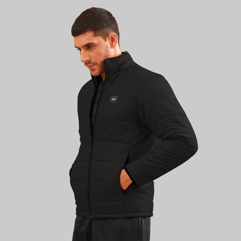 Winter Waterproof Jacket In Classic Black