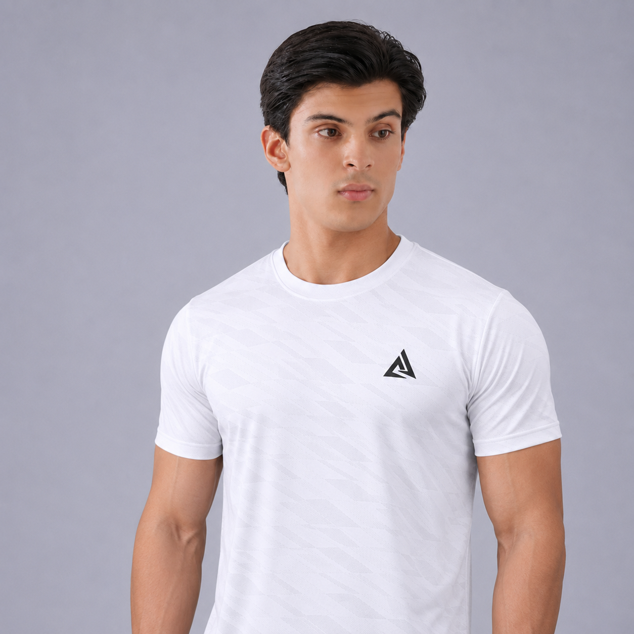 Ice Flow White Performance T-Shirt