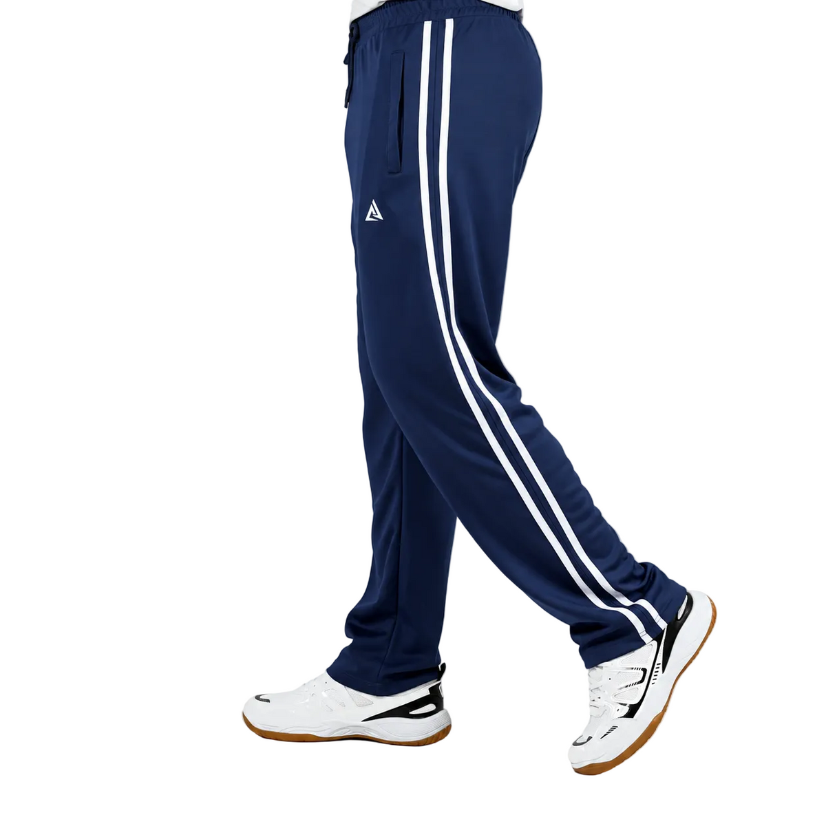 Dynamic Stripe Navy Trouser