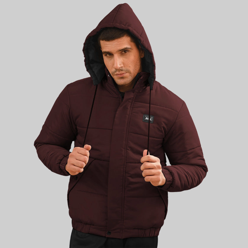 Winter Waterproof Jacket Maroon