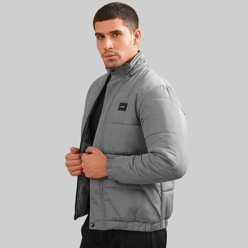 Classic Grey Winter Waterproof Jacket