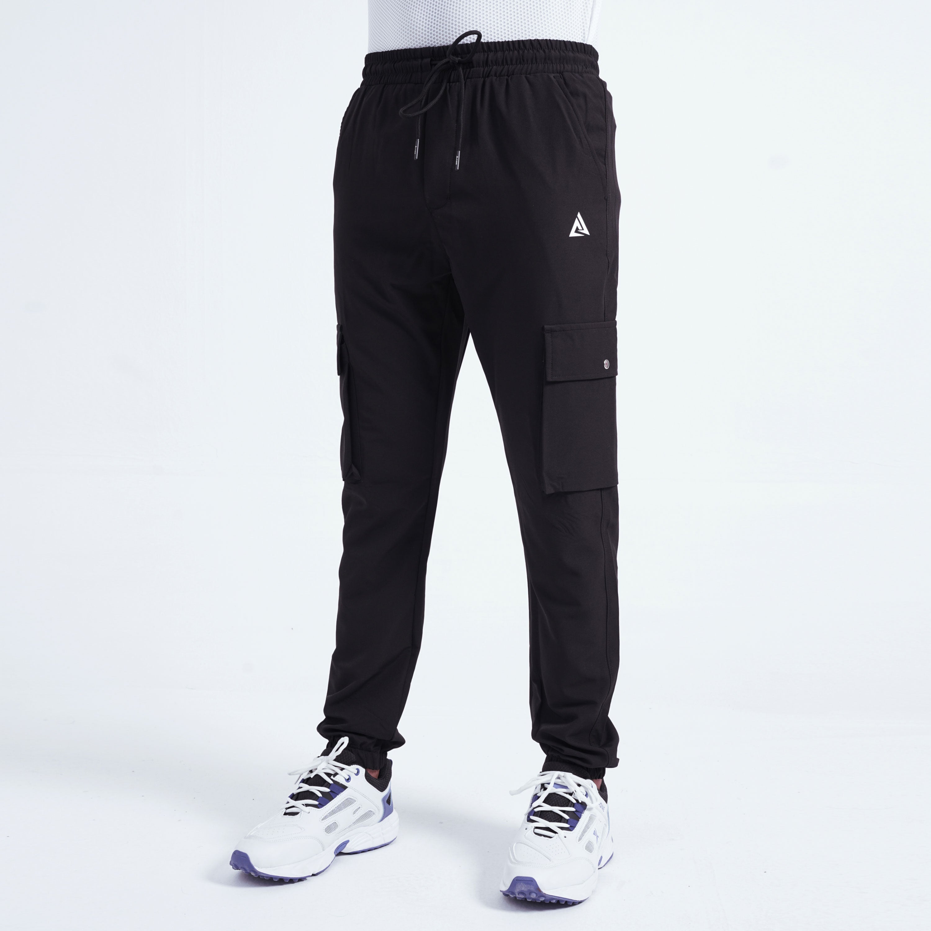 MENS WOVEN TERRY TROUSER STRETCH CARGO PANTS