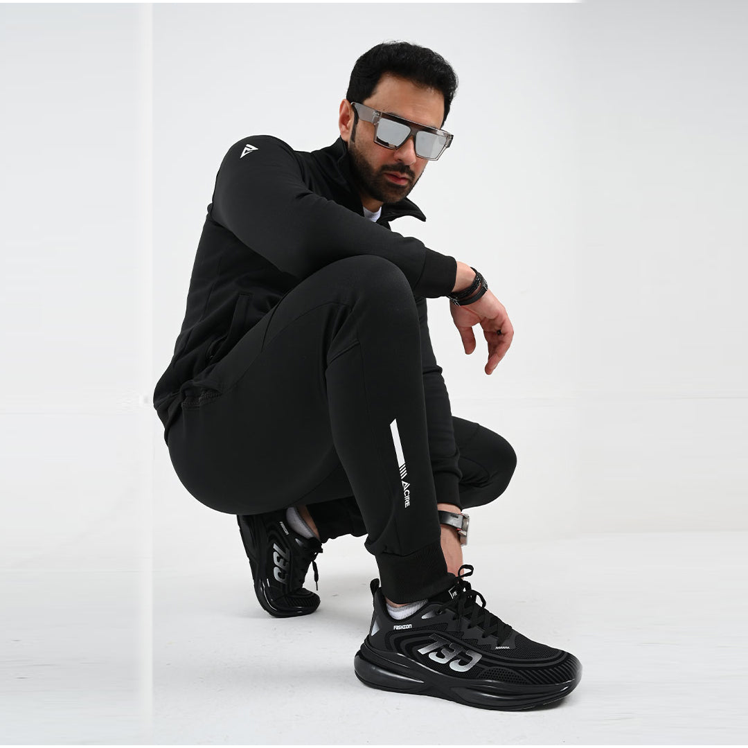 Active Zipper Winter Fleece Tracksuit