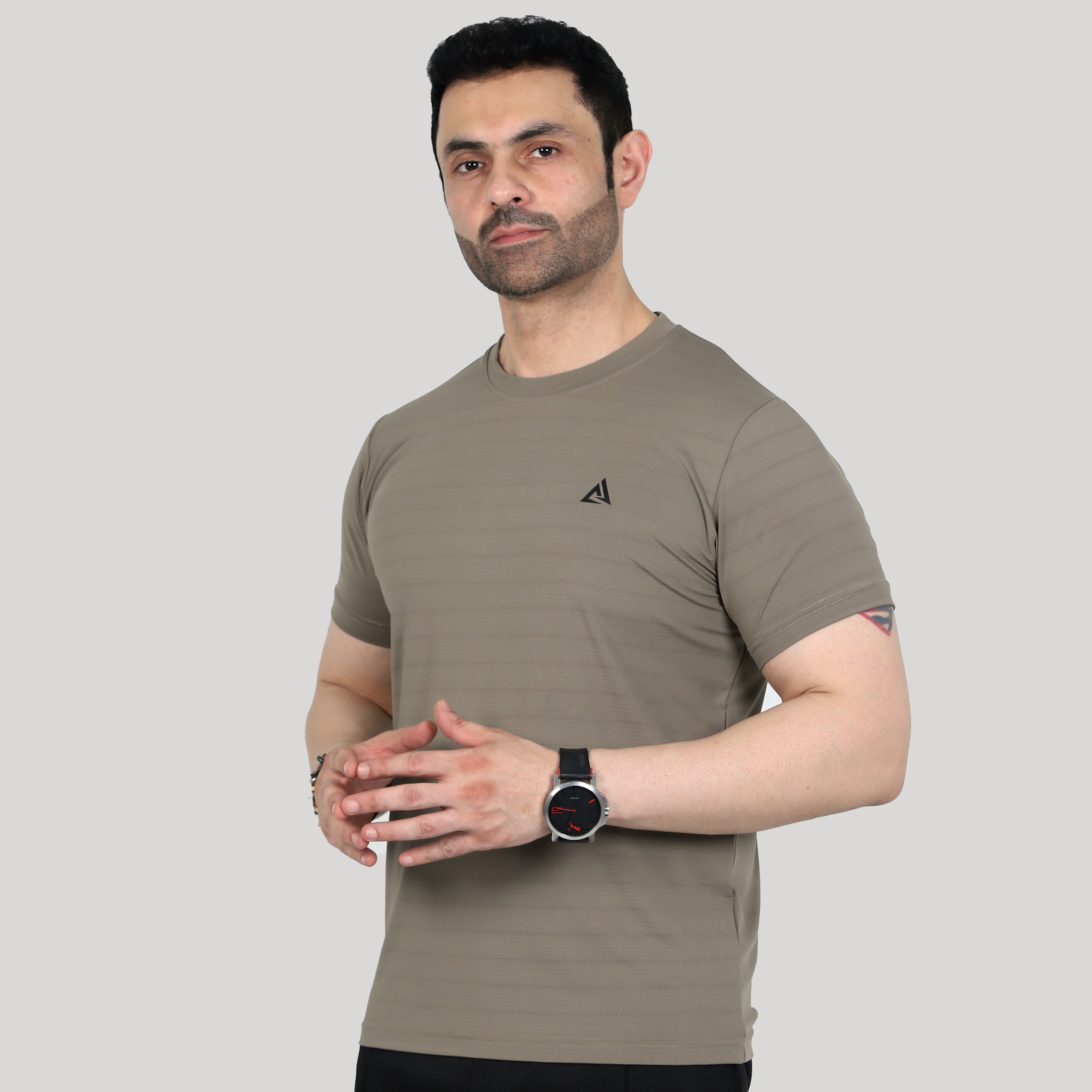 TAUPE  DRI-FIT T-SHIRT