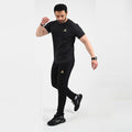 Powered Black Summer Tracksuit