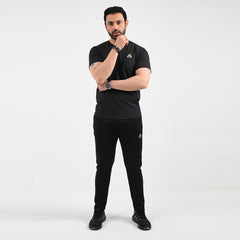Powered Black Summer Tracksuit