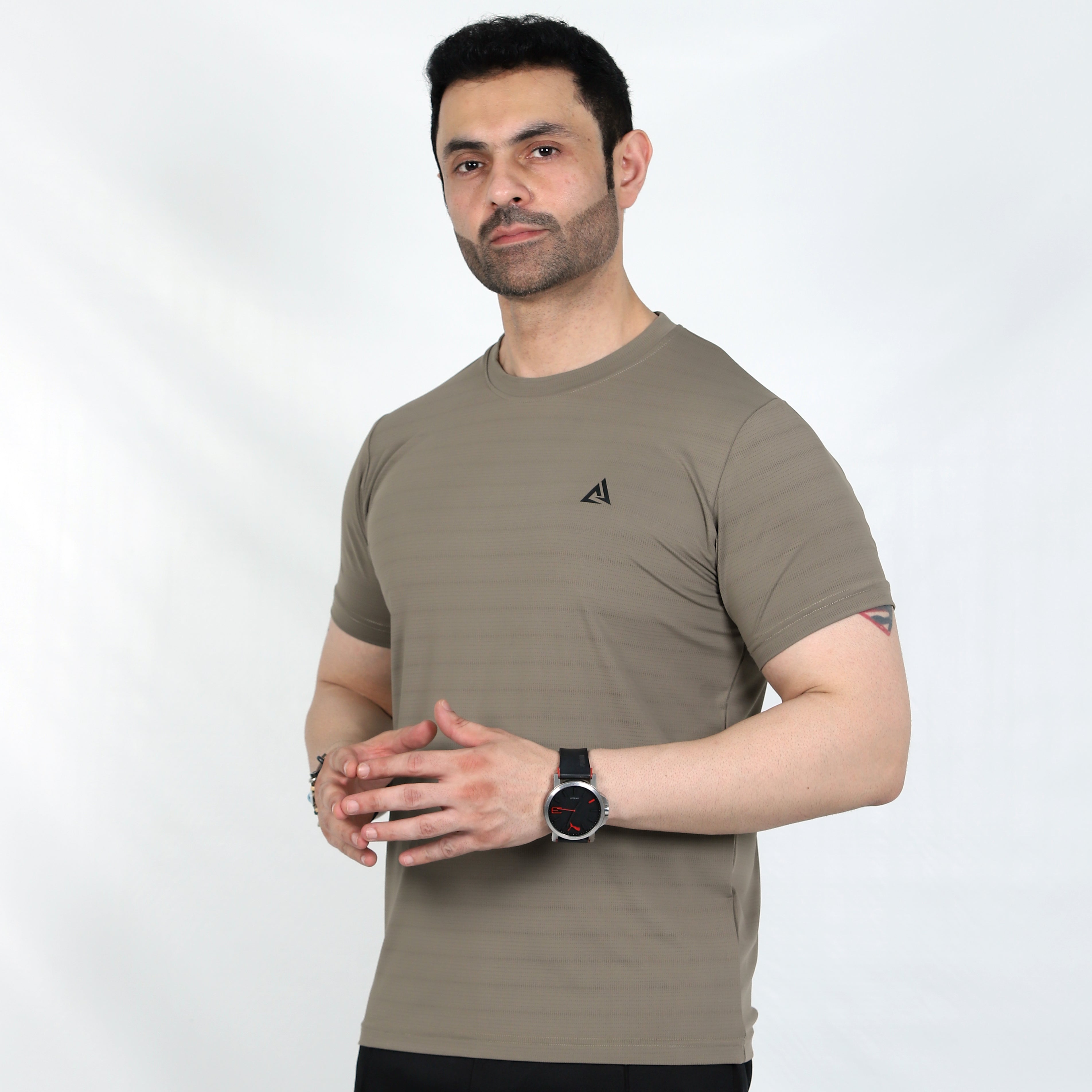 TAUPE  DRI-FIT T-SHIRT