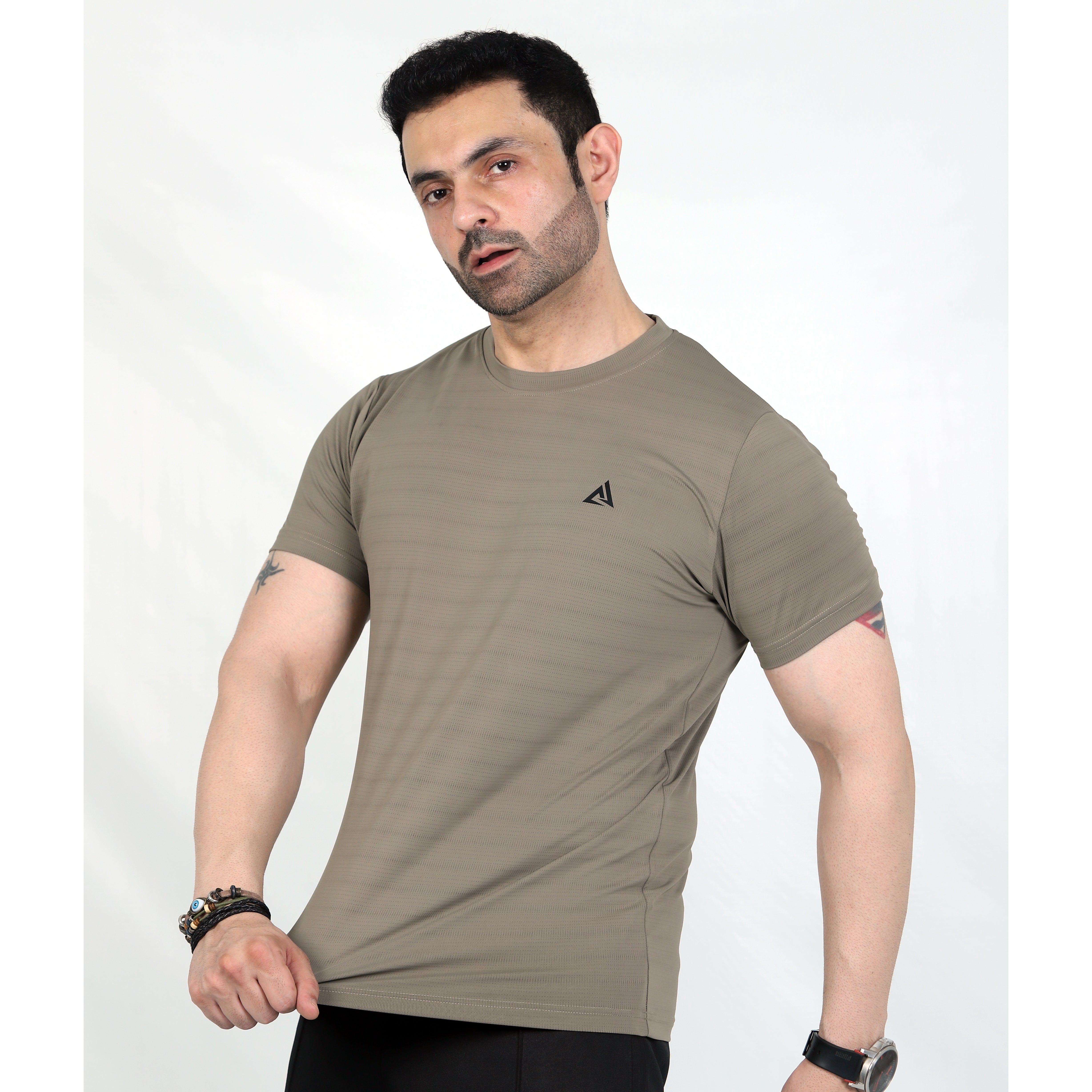 TAUPE  DRI-FIT T-SHIRT