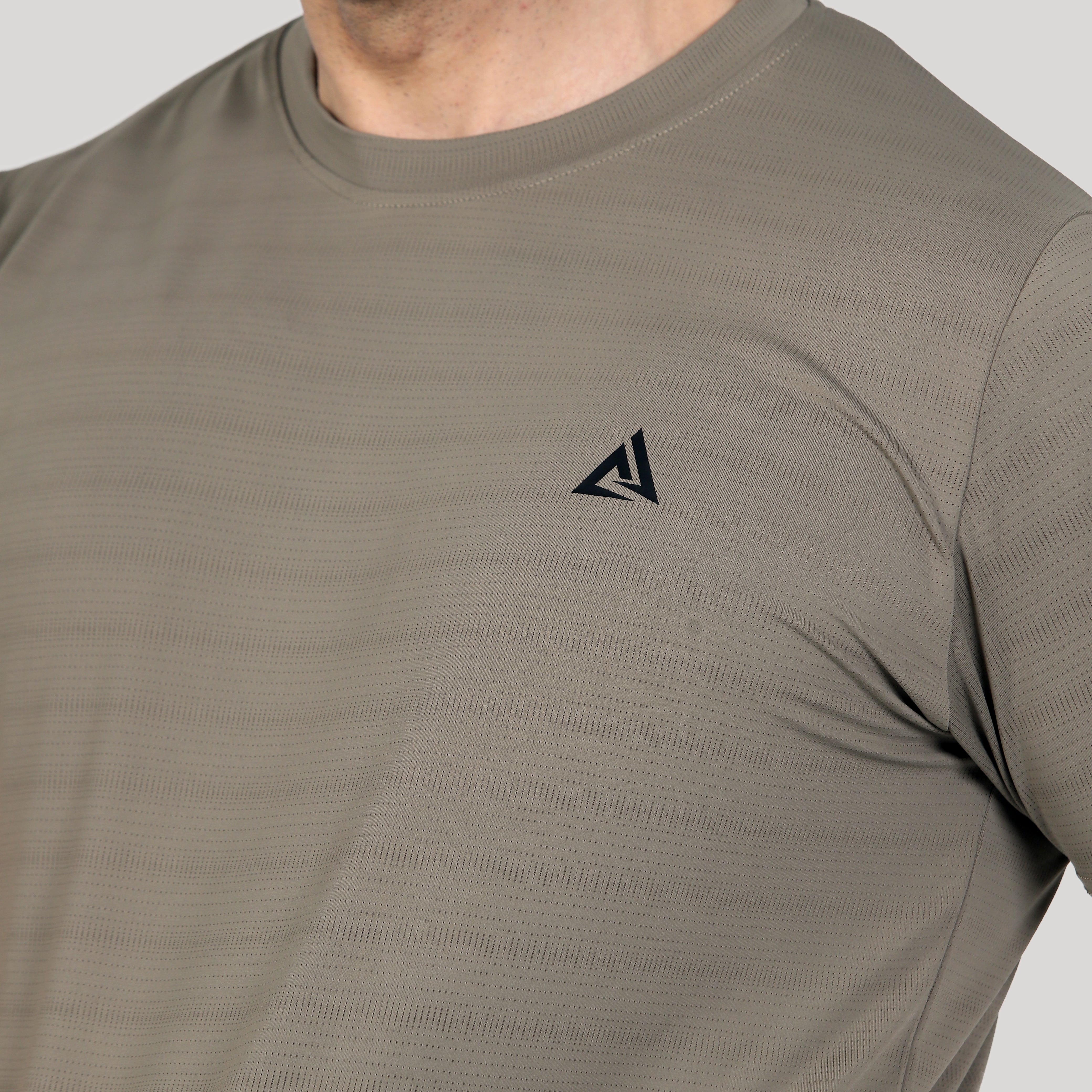 TAUPE  DRI-FIT T-SHIRT
