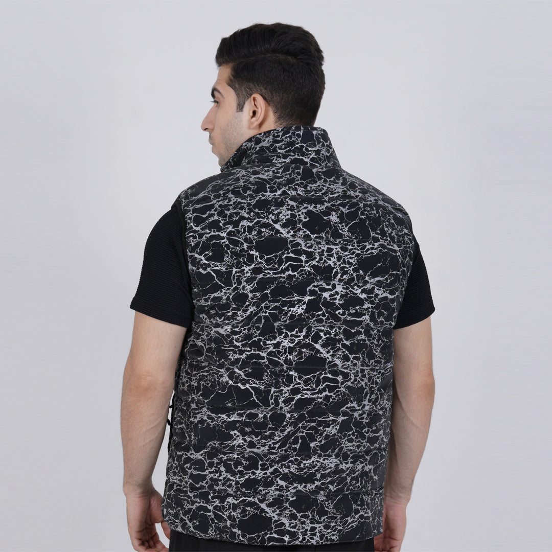 Arcade Sleeve Less Puffer Jacket