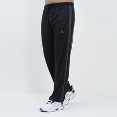 Athletic Panelled Black Trouser