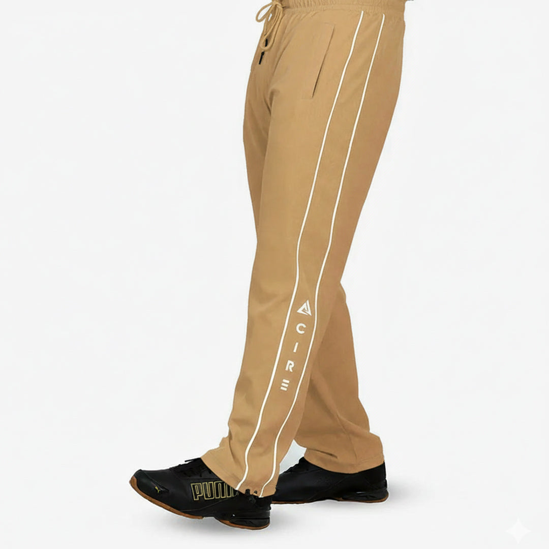 Beige Baggy Trouser