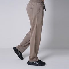 Straight Dot Brown Trouser