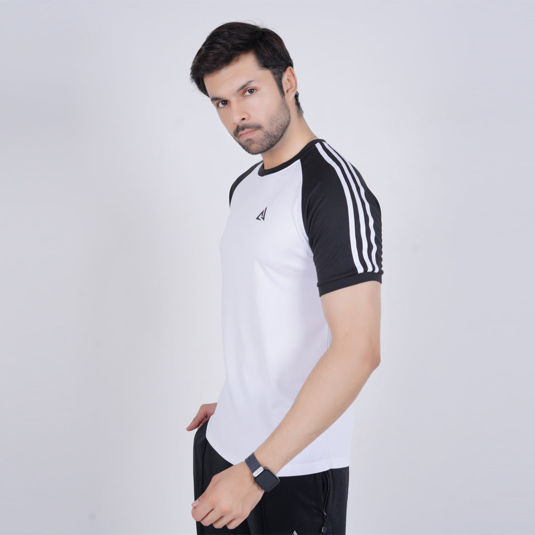 White Adidas T-Shirt