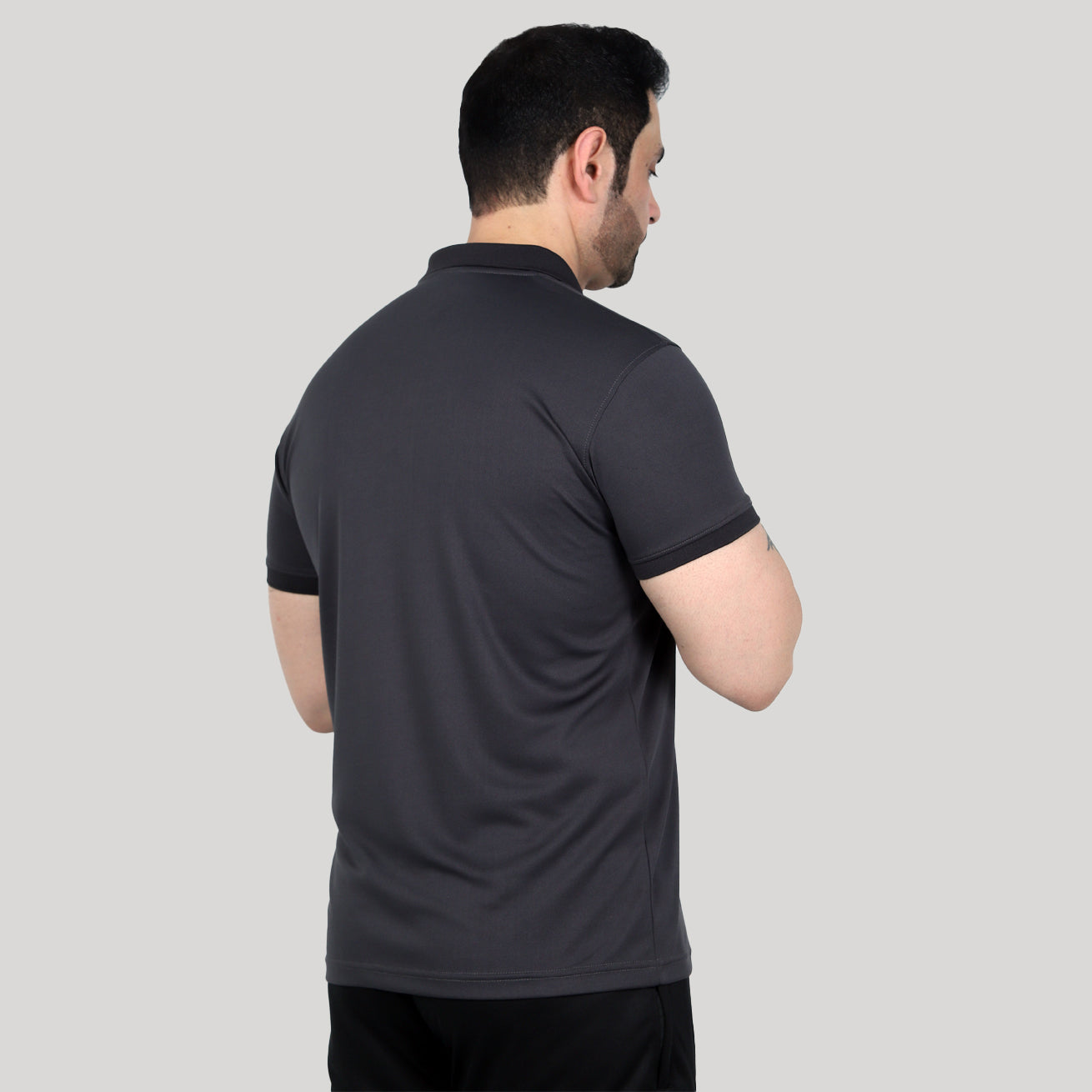 CoreX Gymwear GERY POLO SHIRT