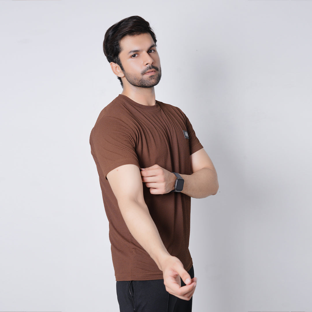 Noble Thread Brown T SHIRT