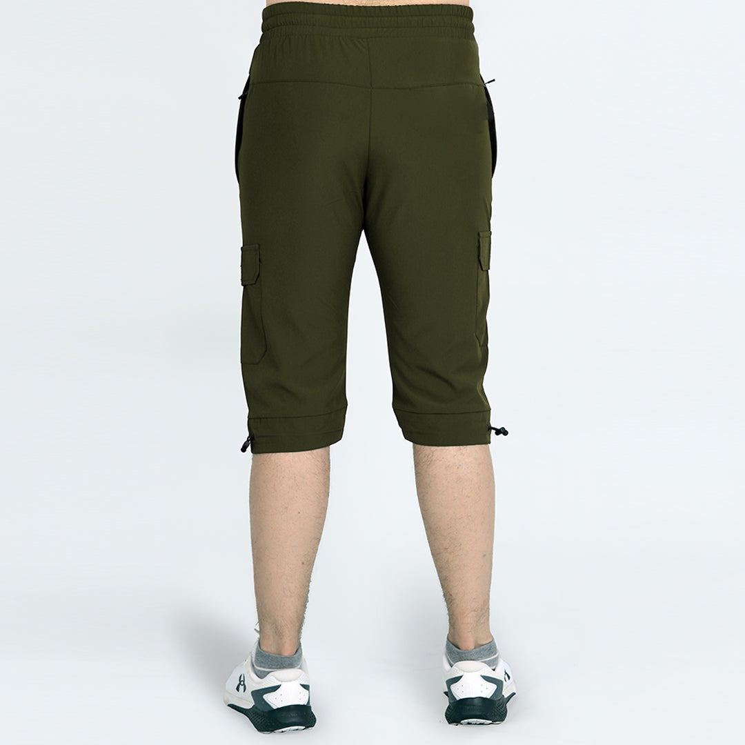 Athletic  3-Quarter Shorts