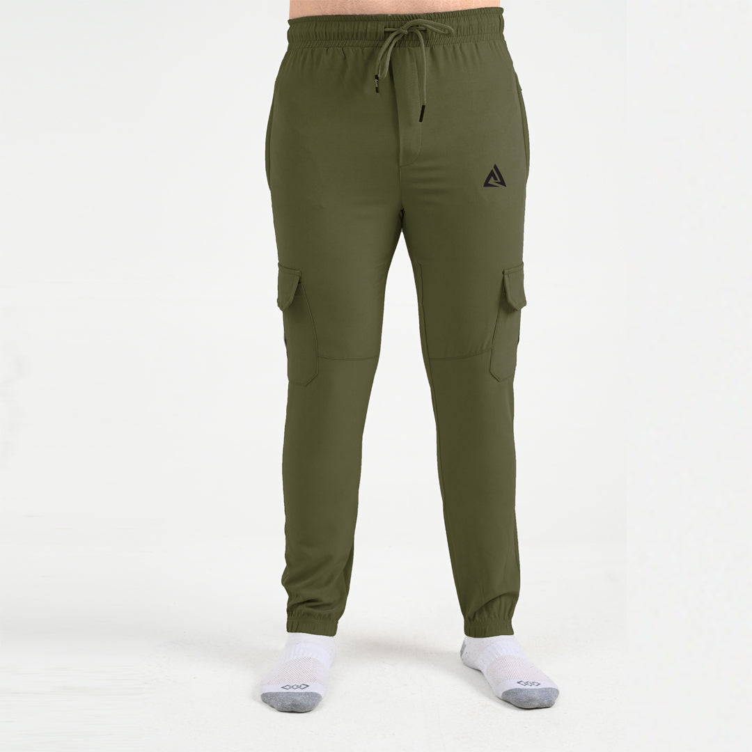 OLIVE GREEN STRACH MICRO 2.0 CARGO TROUSER