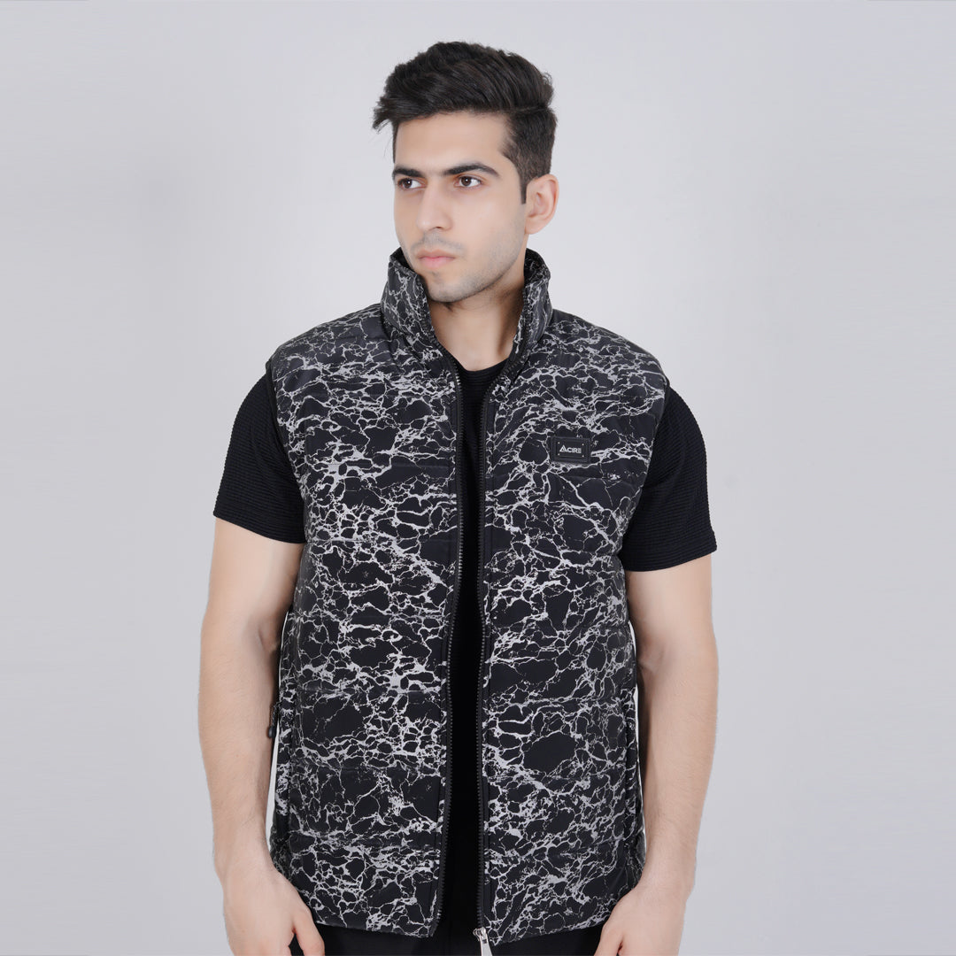 Arcade Sleeve Less Puffer Jacket