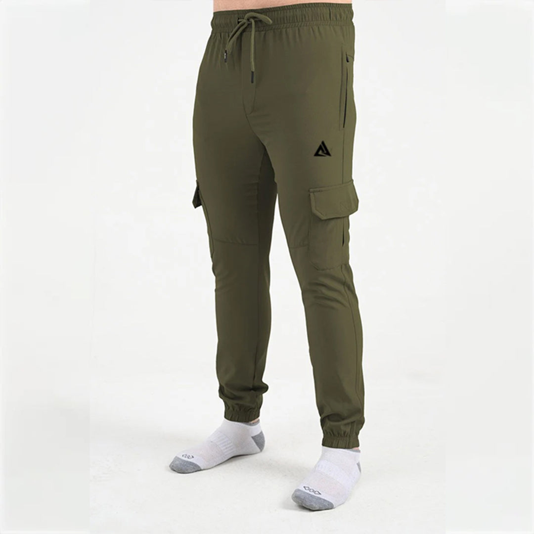 OLIVE GREEN STRACH MICRO 2.0 CARGO TROUSER