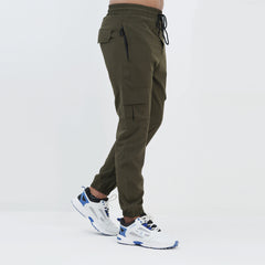 Olive Green Micro Stretch 2.0 Cargo Trouser
