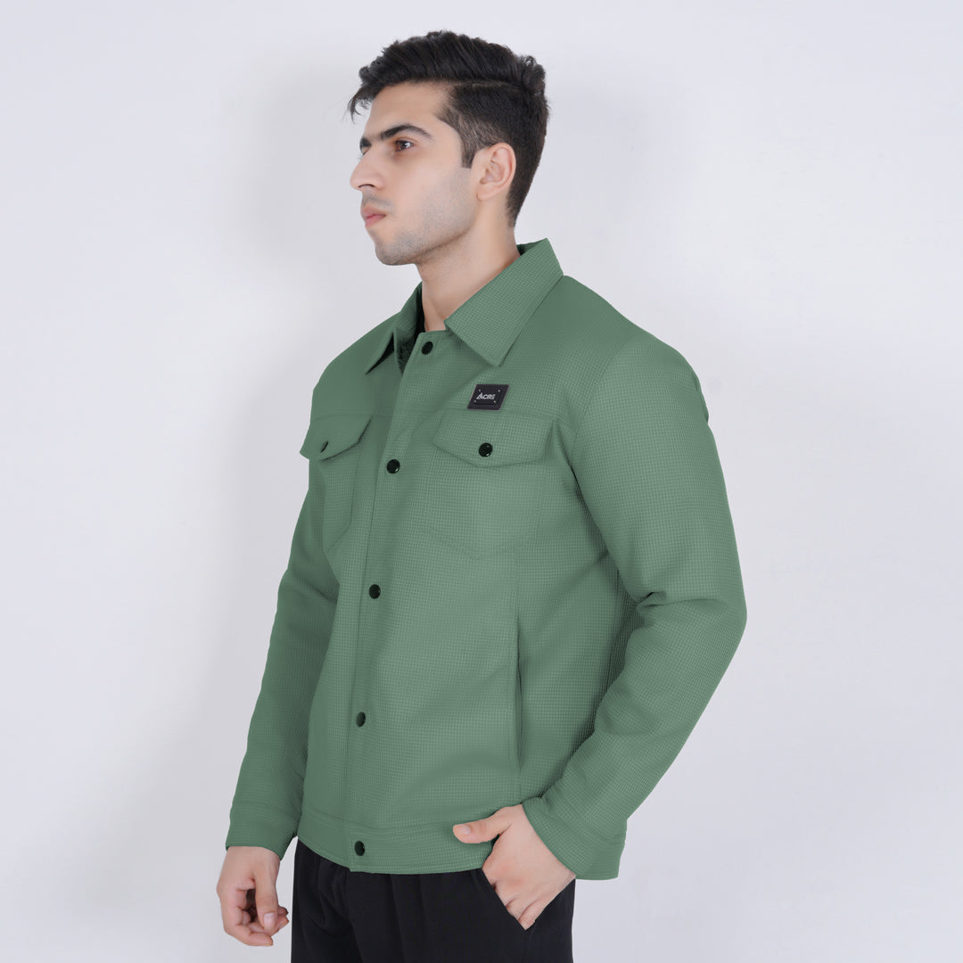 Frost Shell Light Weight Green Jacket