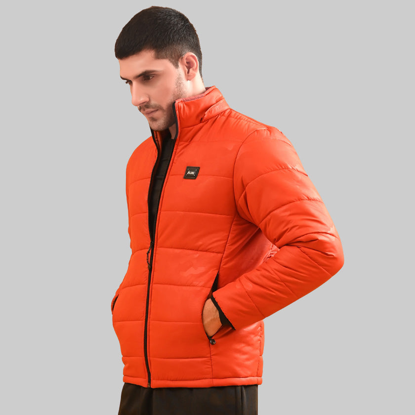 Puffer Jacket Waterproof Camouflage Print