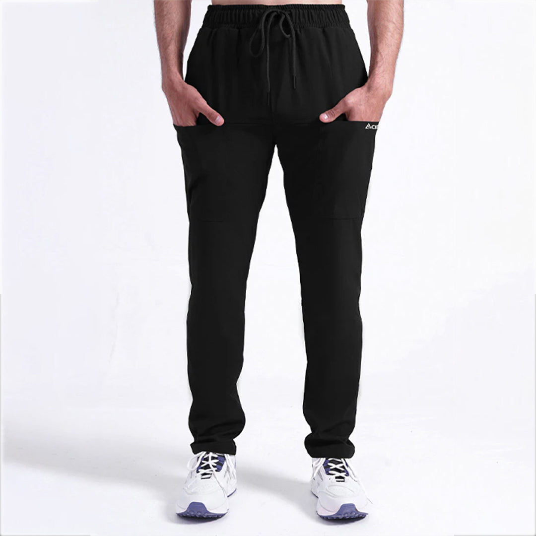 BLACK - BASIC 5 POCKETS TROUSER IN BLACK