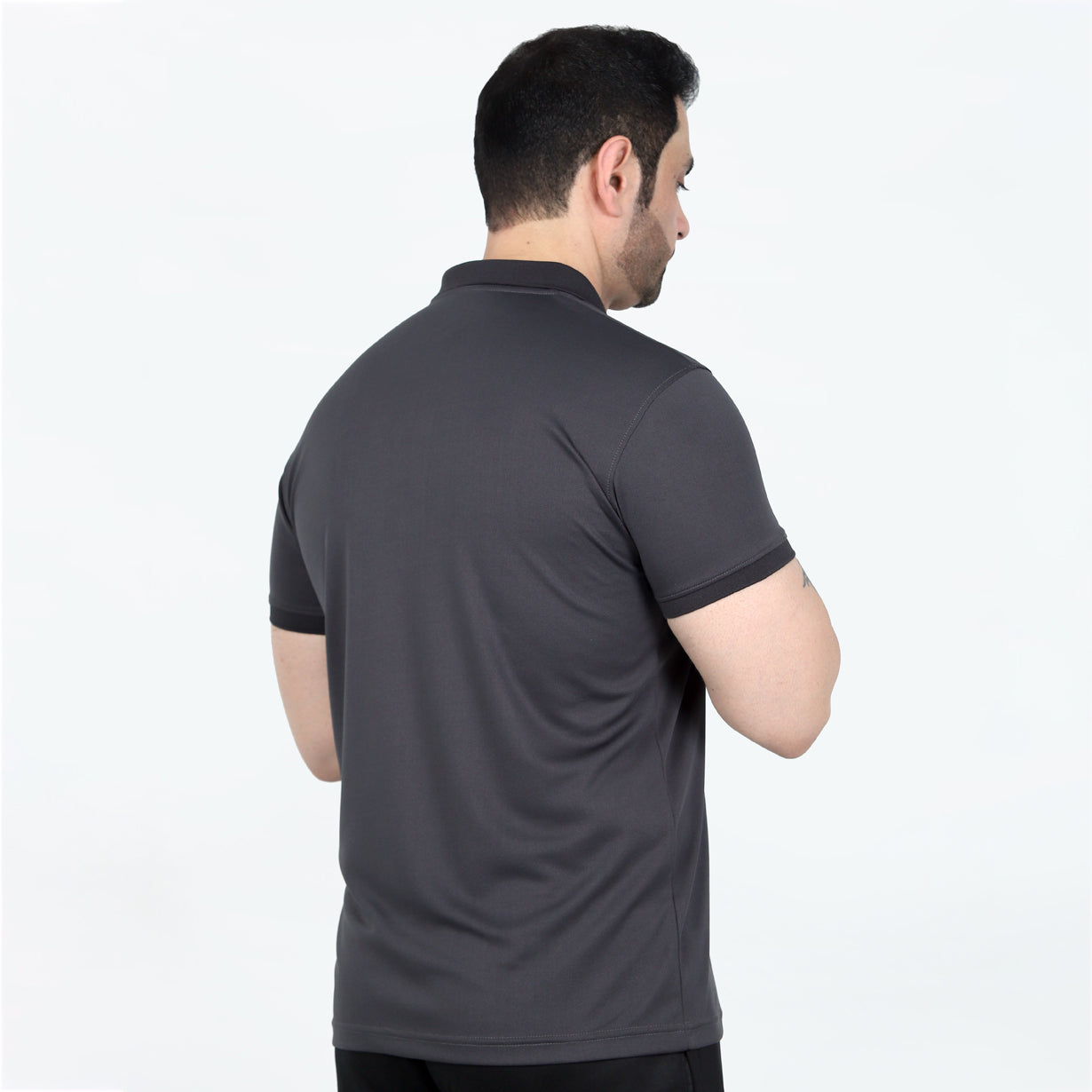 CoreX Gymwear GERY POLO SHIRT