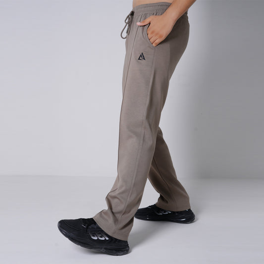 Straight Dot Brown Trouser