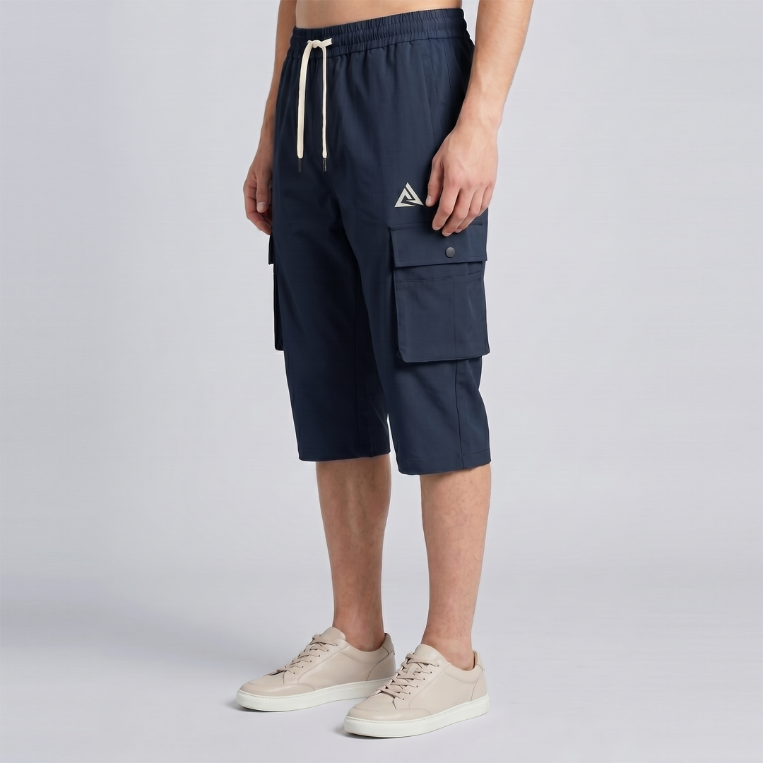 Outlander Cargo Navy 3 Quarter Short