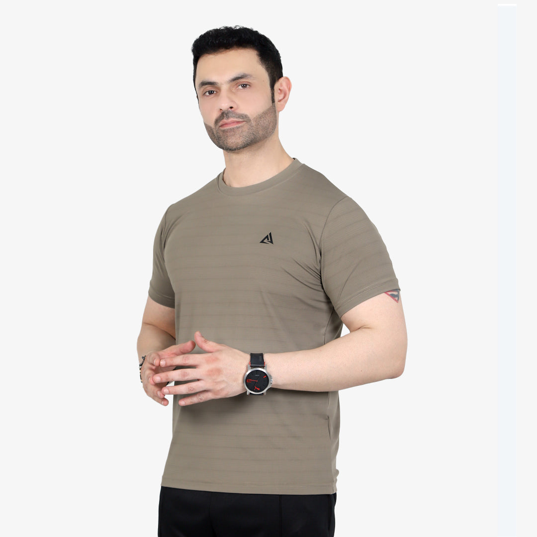 TAUPE  DRI-FIT T-SHIRT