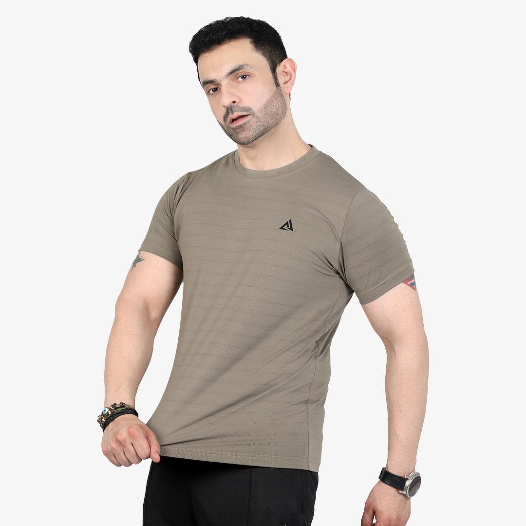 TAUPE  DRI-FIT T-SHIRT