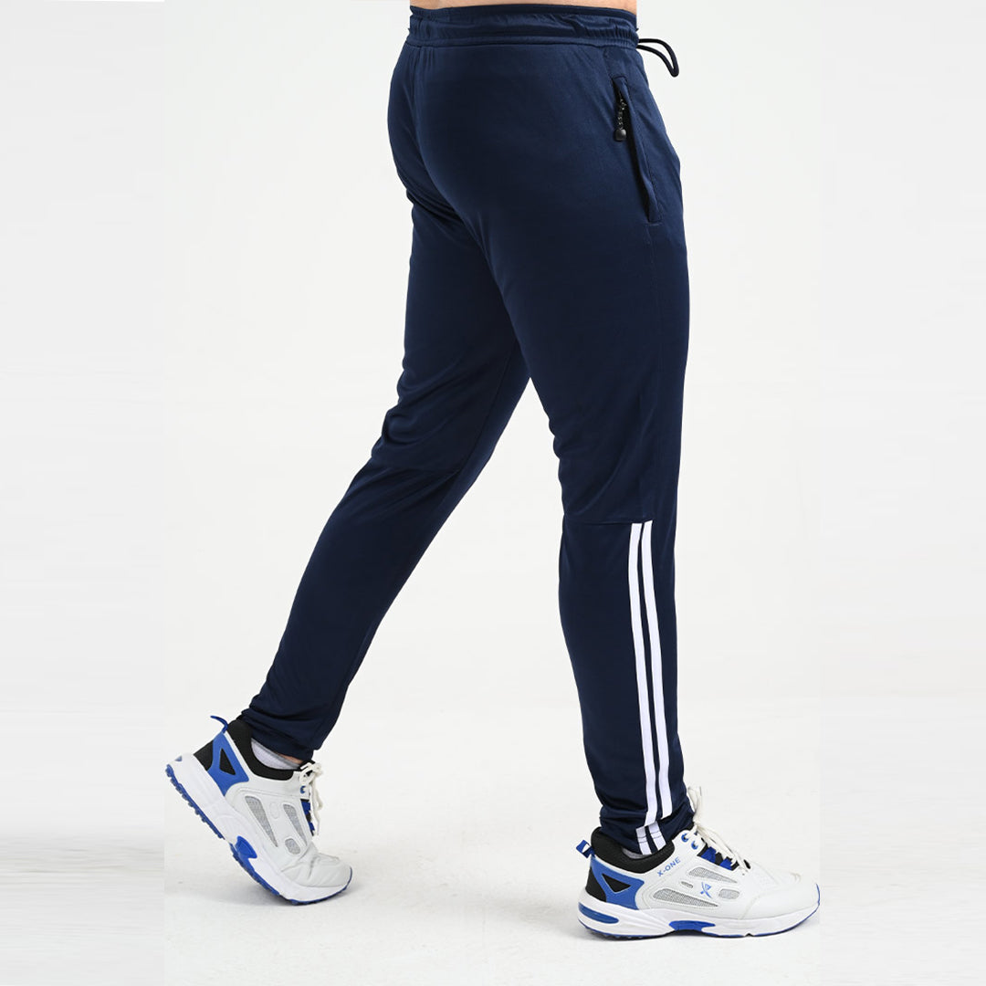 STRIPED JOGGERS 2.0 ACTIVE CASUAL BOTTOM Navy