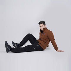Auric Brown Jacket for Men
