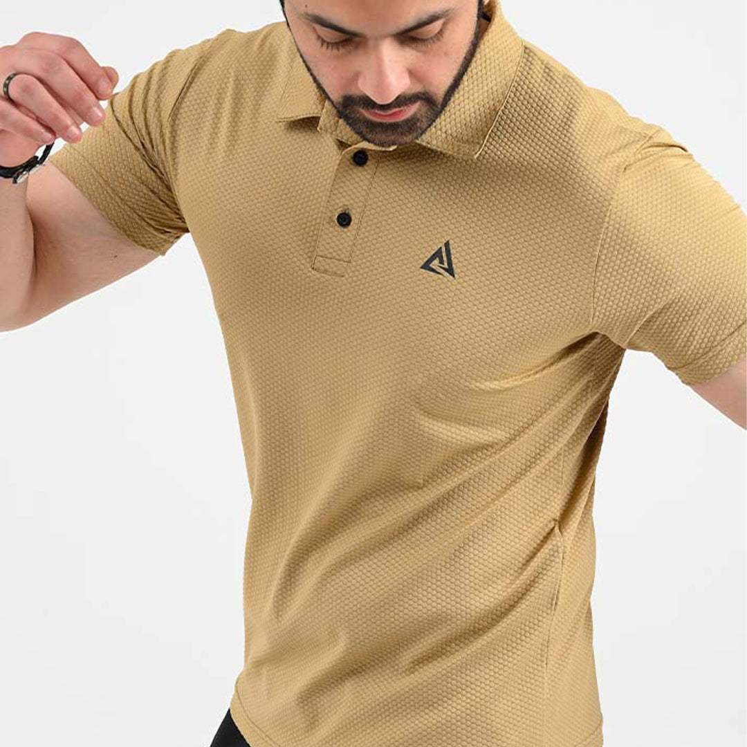Quick Dry SUPER MESH POLO Casual Tops