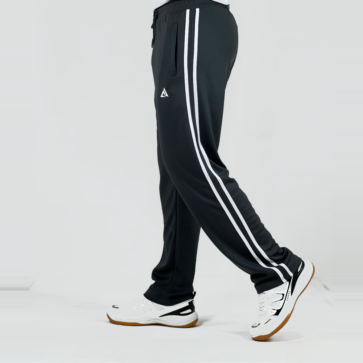 Dynamic Stripe Gray Trouser