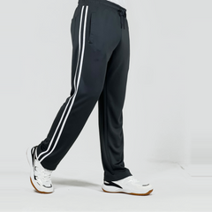 Dynamic Stripe Gray Trouser
