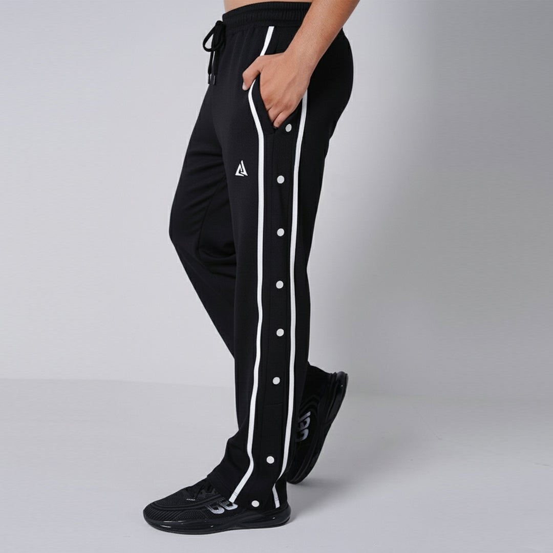 Cuflink Black Baggy Trouser