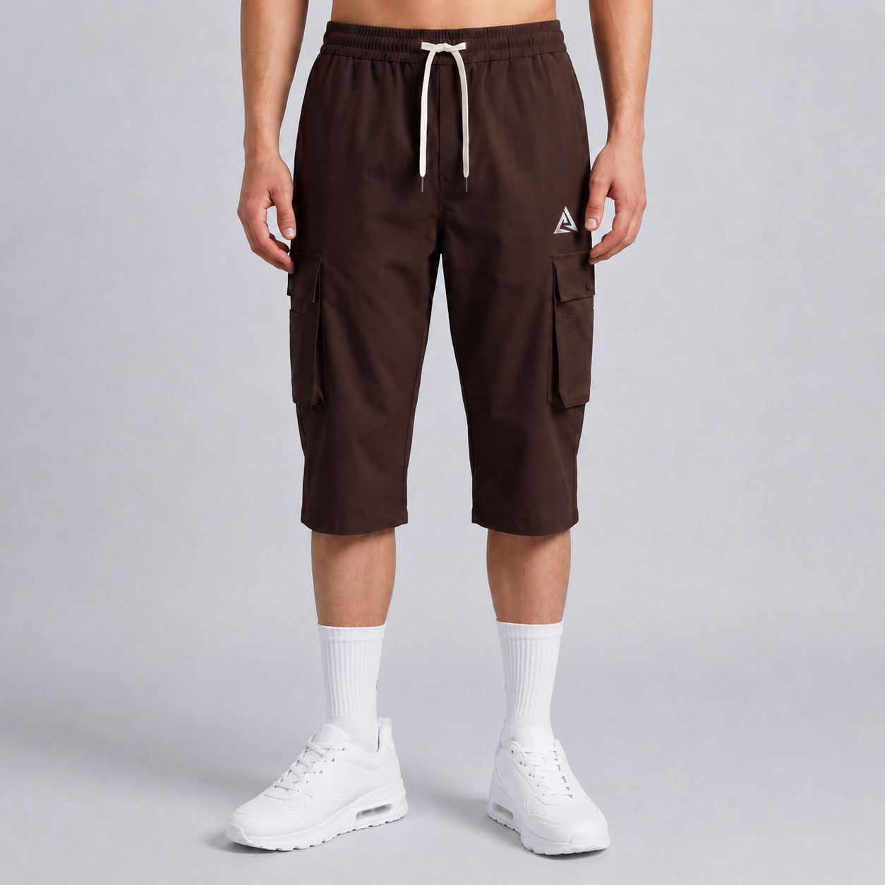 Ranger Fit Cargo Brown 3 Quarter Short