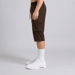 Ranger Fit Cargo Brown 3 Quarter Short