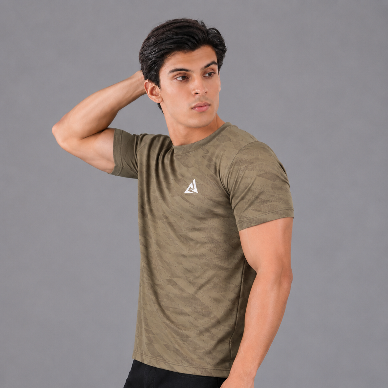 Desert Camo Light O-Live Green Dri-Fit T-Shirt