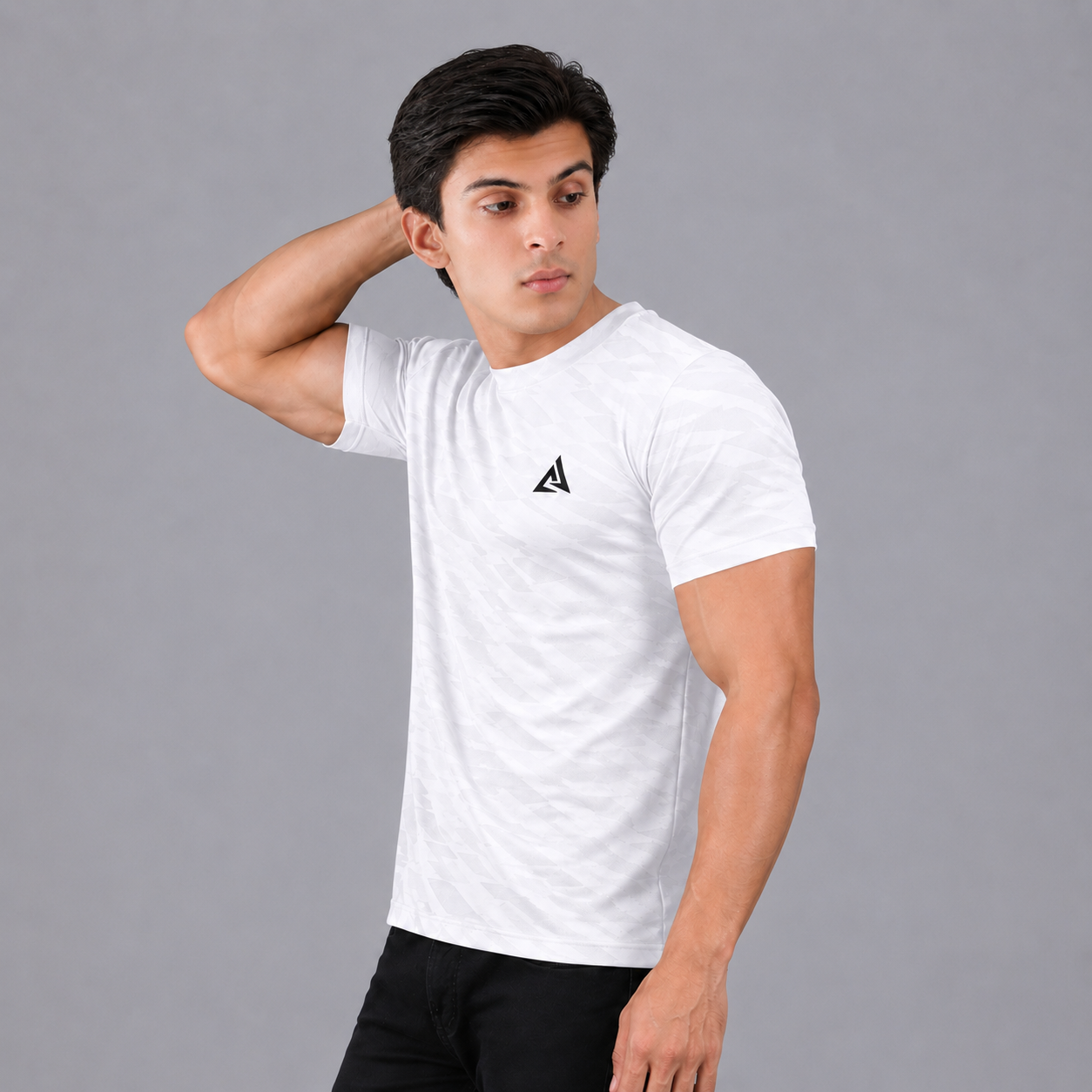 Ice Flow White Performance T-Shirt