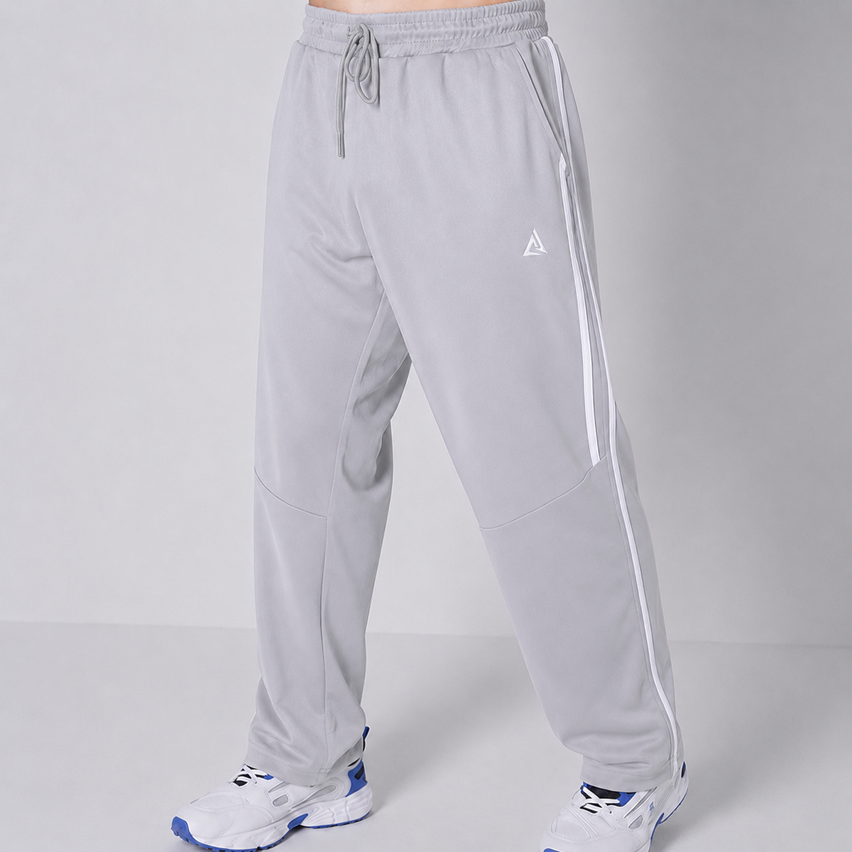 Vibe Motion Silver Gray Baggy Trouser