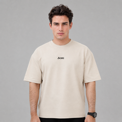 Driftwood Beige Baggy Shirt