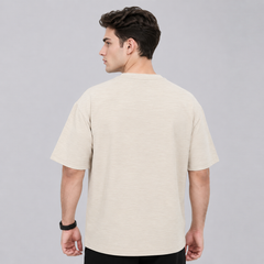 Driftwood Beige Baggy Shirt