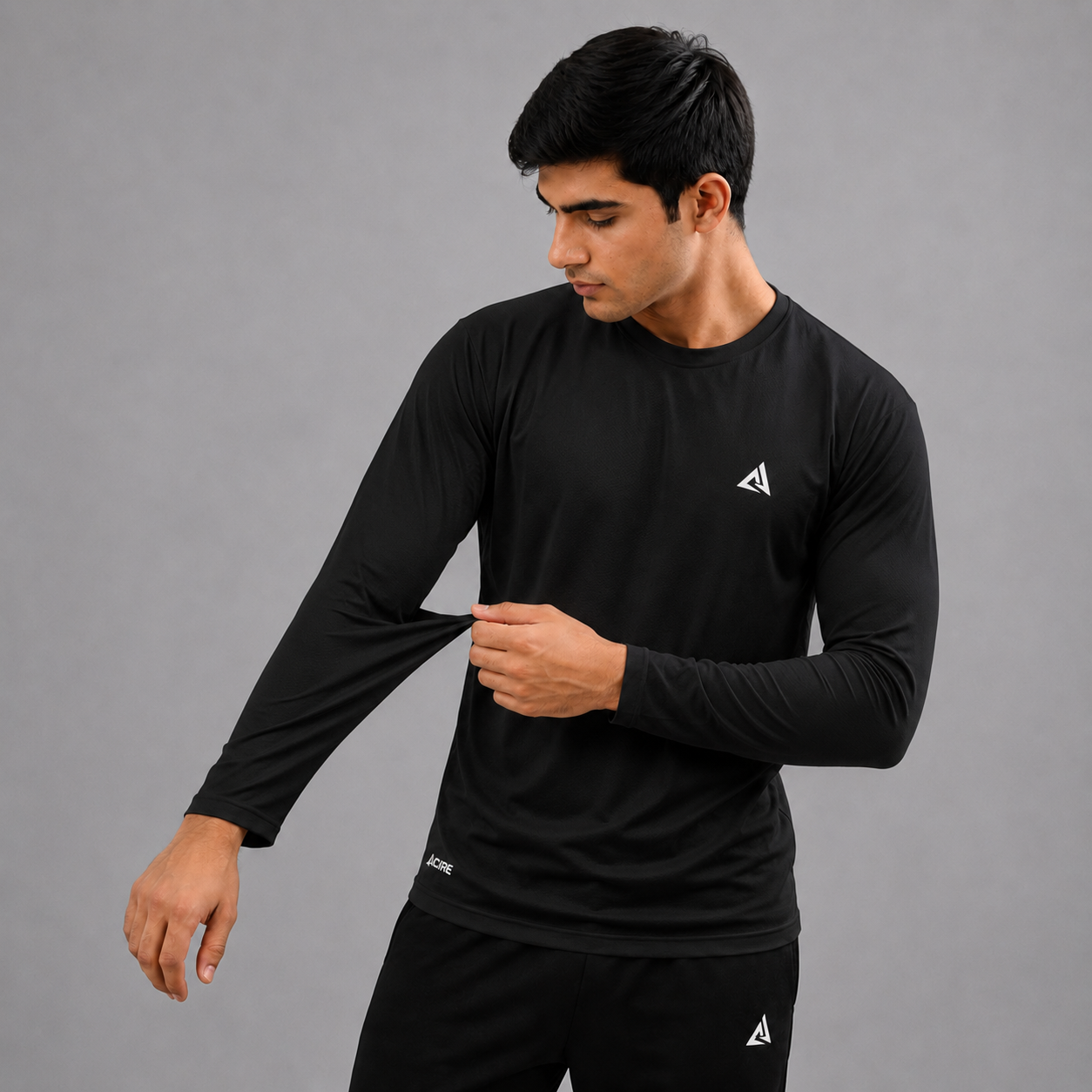 MENS BALL-MESH T-SHIRT BLACK DRI-FIT