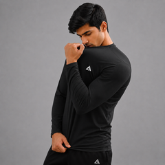 MENS BALL-MESH T-SHIRT BLACK DRI-FIT