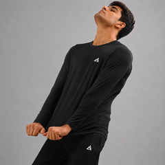 MENS BALL-MESH T-SHIRT BLACK DRI-FIT