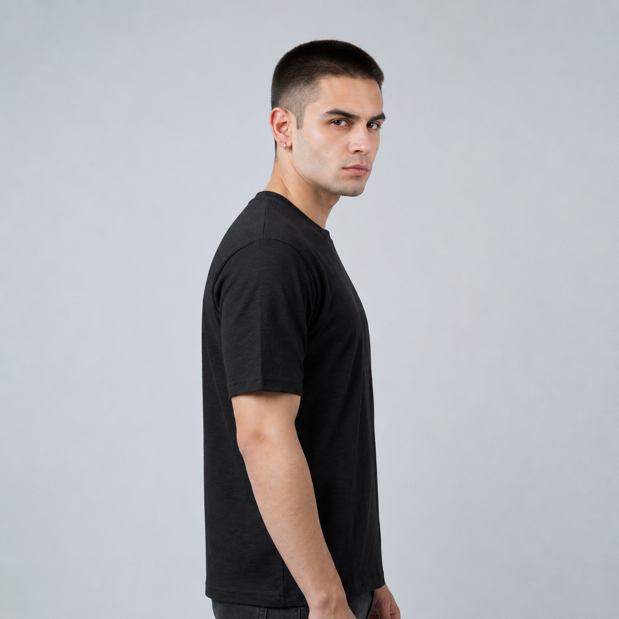 Venture Black Baggy Shirt